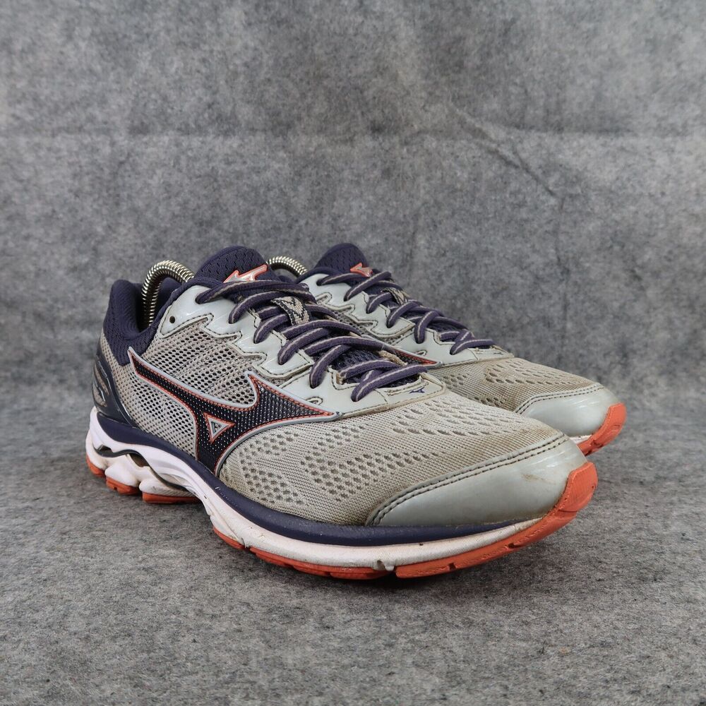 Mizuno Shoes Womens 8.5 Athletic Sneaker Wave Rider 21 Running Training Fitness